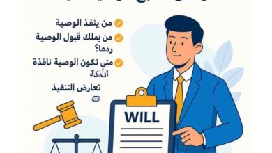 تنفيذ الوصيه