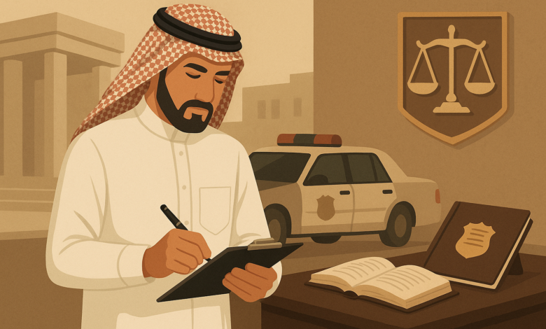 الاخطاء التي تقع من مامور الضبط اثناء كتابه محضر التلبس