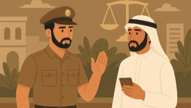 الفرق بين الاستيقاف والتلبس