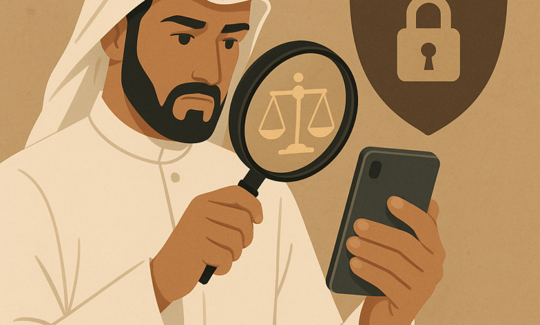 متى يُعد تفتيش الأجهزة الشخصية مشروعًا أو باطلًا