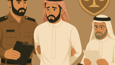 خطوات القبض، التفتيش، تحرير المحضر، وتسليم المتهم للنيابة