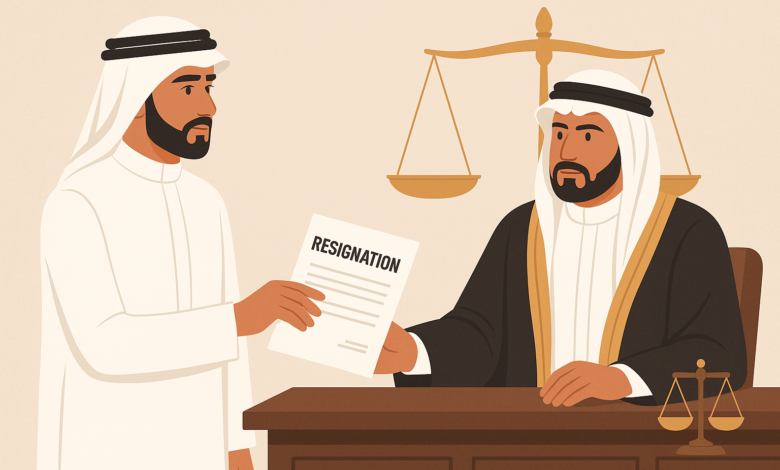 الطريقة الصحيحة لتقديم الاستقالة