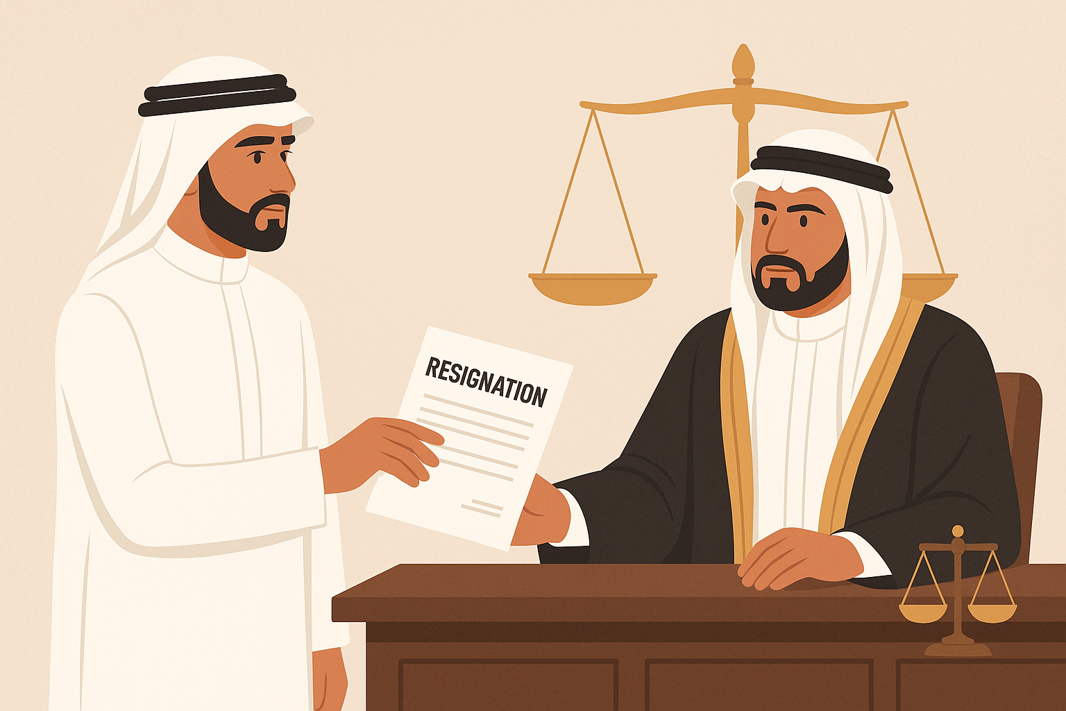 الطريقة الصحيحة لتقديم الاستقالة