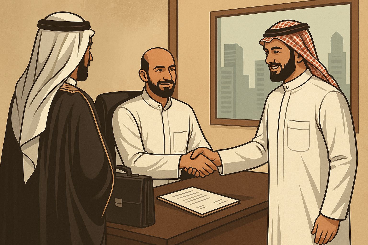 حالات نقل خدمات العامل غير السعودي