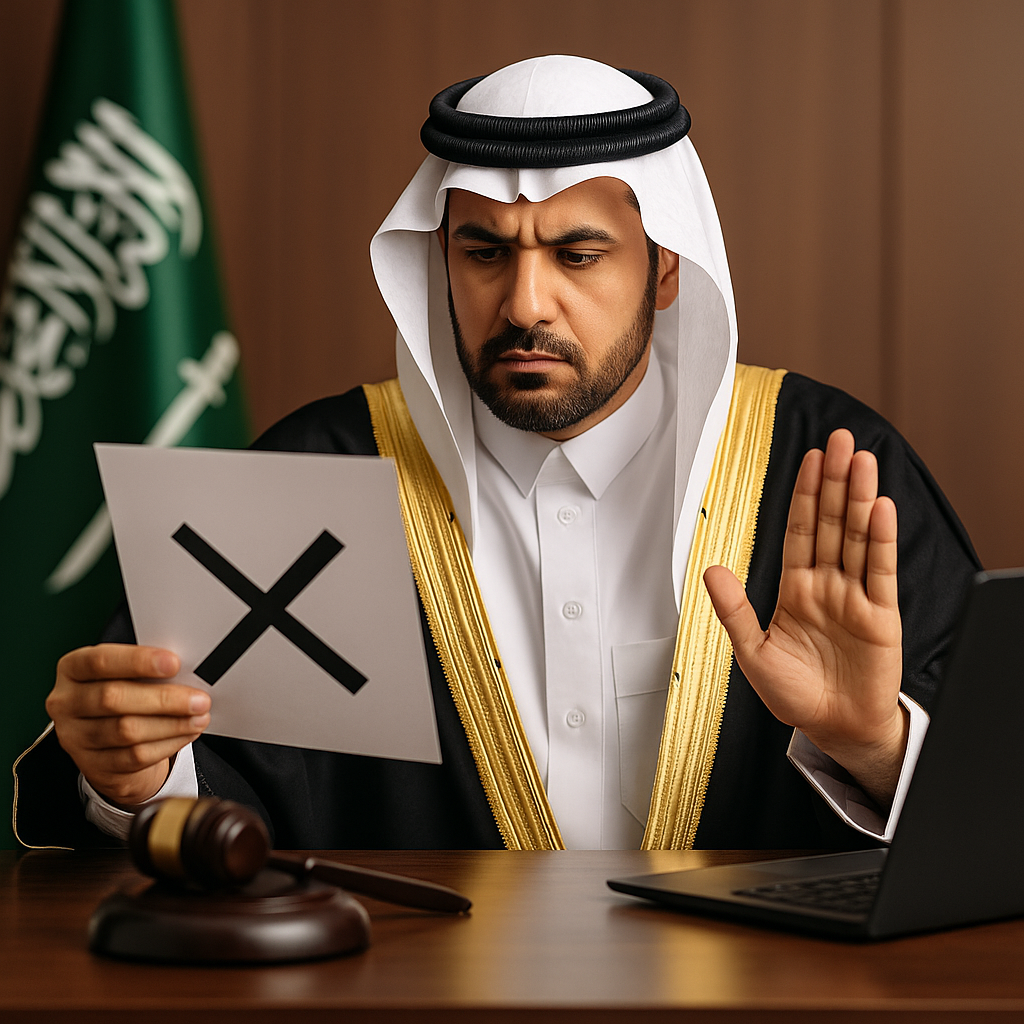 على قواعد البطلان في النظام السعودي -بطلان الحكم في القضايا الجزائية: الأسباب وآثارها وإمكانية إعادة المحاكمة